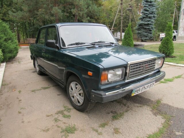Зелений ВАЗ 2107, об'ємом двигуна 1.5 л та пробігом 82 тис. км за 1506 $, фото 1 на Automoto.ua