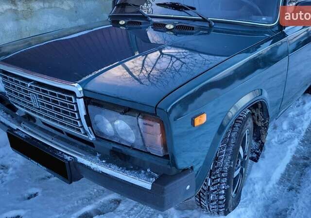 Зеленый ВАЗ 2107, объемом двигателя 1.45 л и пробегом 76 тыс. км за 2250 $, фото 1 на Automoto.ua