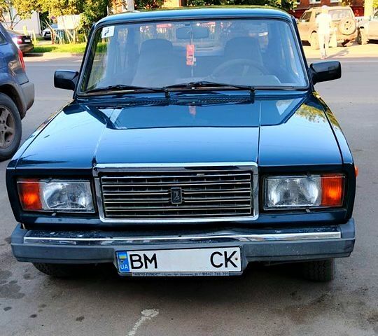 Зеленый ВАЗ 2107, объемом двигателя 1.5 л и пробегом 57 тыс. км за 2200 $, фото 1 на Automoto.ua