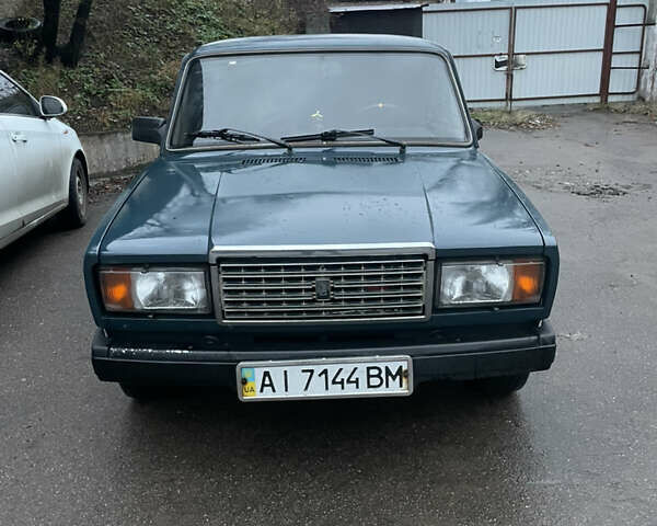 Зелений ВАЗ 2107, об'ємом двигуна 1.45 л та пробігом 62 тис. км за 1700 $, фото 1 на Automoto.ua