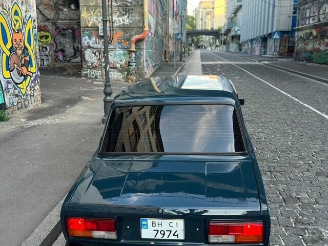 Зелений ВАЗ 2107, об'ємом двигуна 1.5 л та пробігом 47 тис. км за 2700 $, фото 1 на Automoto.ua