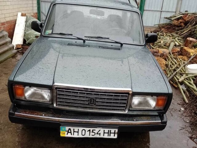 Зелений ВАЗ 2107, об'ємом двигуна 0 л та пробігом 125 тис. км за 1070 $, фото 1 на Automoto.ua