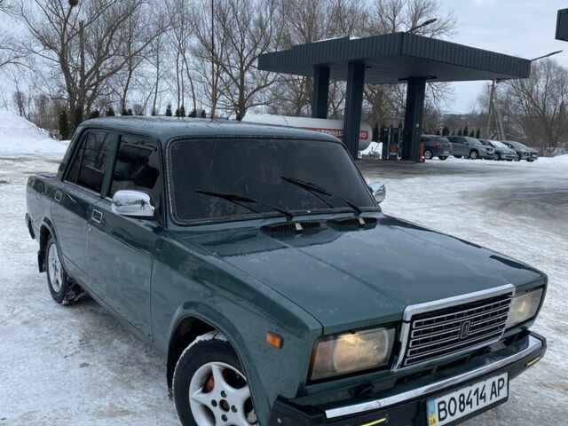 Зелений ВАЗ 2107, об'ємом двигуна 1.6 л та пробігом 1000 тис. км за 1400 $, фото 1 на Automoto.ua