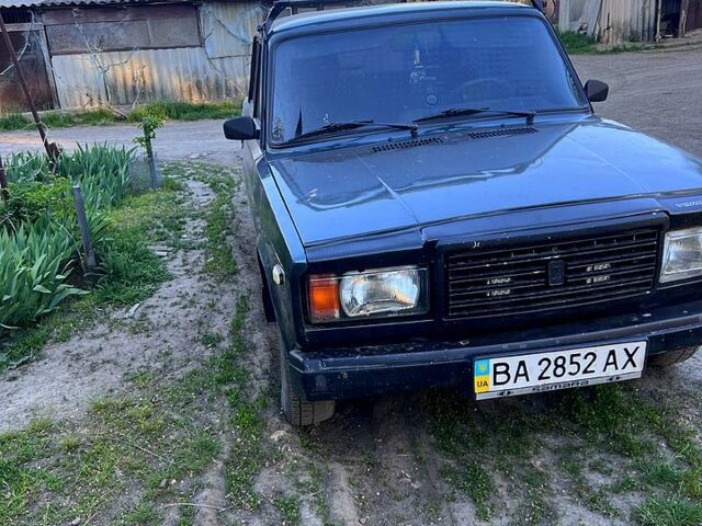 Зеленый ВАЗ 2107, объемом двигателя 1.6 л и пробегом 91 тыс. км за 1350 $, фото 1 на Automoto.ua