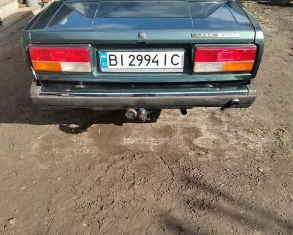 Зеленый ВАЗ 2107, объемом двигателя 1.6 л и пробегом 30 тыс. км за 3000 $, фото 1 на Automoto.ua