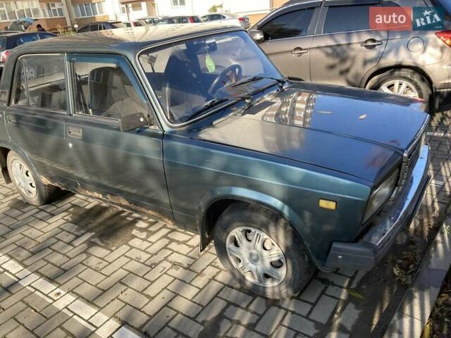 Зеленый ВАЗ 2107, объемом двигателя 1.57 л и пробегом 193 тыс. км за 850 $, фото 1 на Automoto.ua