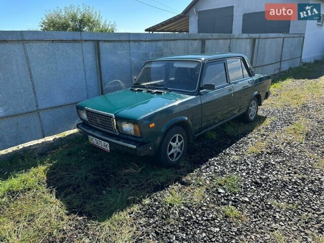 Зелений ВАЗ 2107, об'ємом двигуна 1.5 л та пробігом 73 тис. км за 1400 $, фото 1 на Automoto.ua