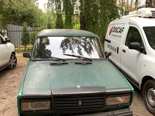 Зеленый ВАЗ 2107, объемом двигателя 1.4 л и пробегом 3 тыс. км за 524 $, фото 1 на Automoto.ua