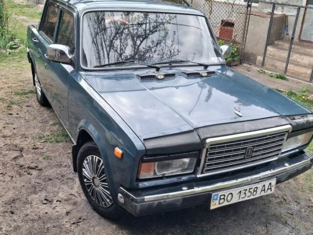 Зелений ВАЗ 2107, об'ємом двигуна 1.6 л та пробігом 130 тис. км за 1000 $, фото 1 на Automoto.ua