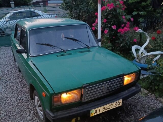 Зелений ВАЗ 2107, об'ємом двигуна 5 л та пробігом 10 тис. км за 484 $, фото 1 на Automoto.ua