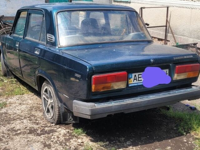 Зеленый ВАЗ 2107, объемом двигателя 5 л и пробегом 1 тыс. км за 478 $, фото 1 на Automoto.ua