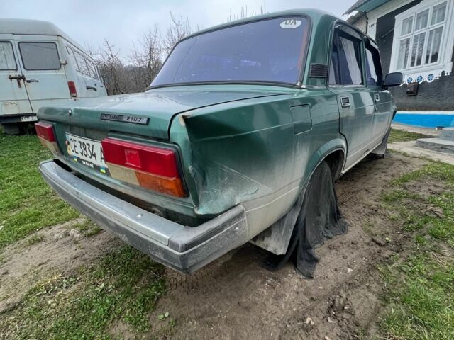Зеленый ВАЗ 2107, объемом двигателя 0 л и пробегом 60 тыс. км за 800 $, фото 1 на Automoto.ua