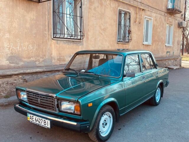 Зеленый ВАЗ 2107, объемом двигателя 1.5 л и пробегом 36 тыс. км за 1550 $, фото 1 на Automoto.ua