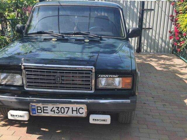 Зелений ВАЗ 2107, об'ємом двигуна 1.6 л та пробігом 73 тис. км за 2300 $, фото 1 на Automoto.ua