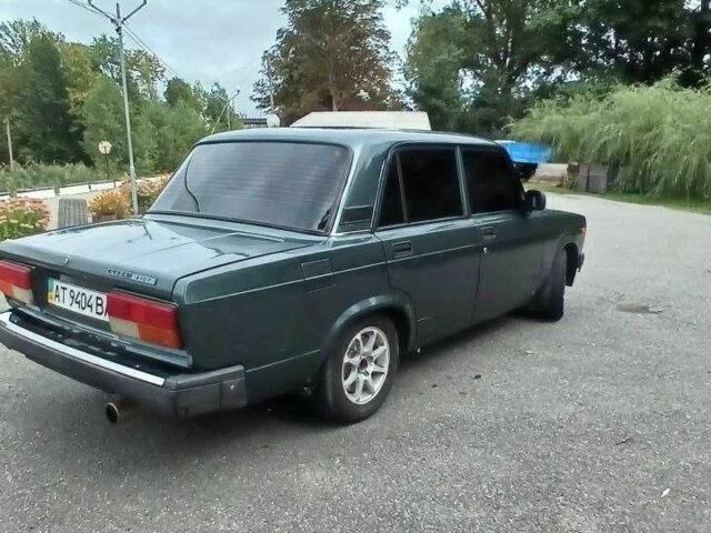 Зеленый ВАЗ 2107, объемом двигателя 1.6 л и пробегом 47 тыс. км за 2200 $, фото 1 на Automoto.ua