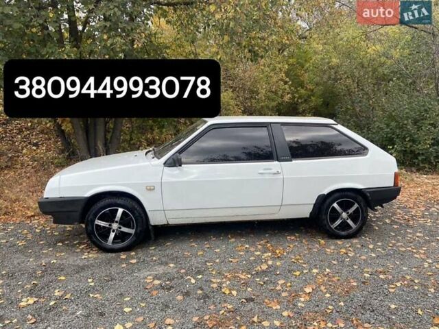 Белый ВАЗ 2108, объемом двигателя 1.3 л и пробегом 386 тыс. км за 600 $, фото 1 на Automoto.ua