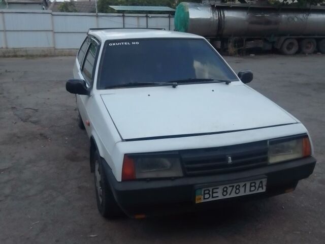 Белый ВАЗ 2108, объемом двигателя 0 л и пробегом 670 тыс. км за 1100 $, фото 1 на Automoto.ua