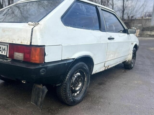 Белый ВАЗ 2108, объемом двигателя 1.5 л и пробегом 62 тыс. км за 531 $, фото 1 на Automoto.ua