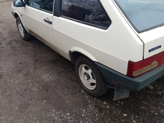 Белый ВАЗ 2108, объемом двигателя 1.5 л и пробегом 250 тыс. км за 850 $, фото 1 на Automoto.ua