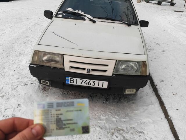 Белый ВАЗ 2108, объемом двигателя 0 л и пробегом 50 тыс. км за 1100 $, фото 1 на Automoto.ua