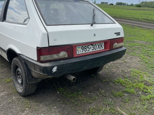 Белый ВАЗ 2108, объемом двигателя 1.3 л и пробегом 86 тыс. км за 635 $, фото 1 на Automoto.ua