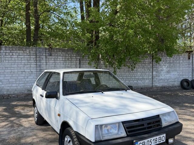 Белый ВАЗ 2108, объемом двигателя 1.1 л и пробегом 1 тыс. км за 600 $, фото 1 на Automoto.ua