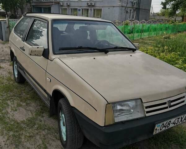 Бежевый ВАЗ 2108, объемом двигателя 1.3 л и пробегом 1 тыс. км за 750 $, фото 1 на Automoto.ua