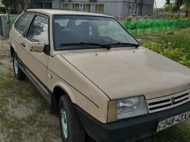 Бежевый ВАЗ 2108, объемом двигателя 1.3 л и пробегом 1 тыс. км за 650 $, фото 1 на Automoto.ua