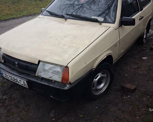 Бежевый ВАЗ 2108, объемом двигателя 1.3 л и пробегом 200 тыс. км за 663 $, фото 1 на Automoto.ua