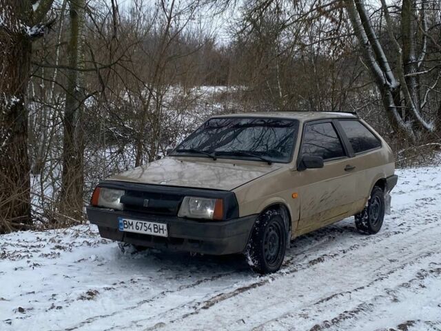 Бежевый ВАЗ 2108, объемом двигателя 1 л и пробегом 100 тыс. км за 1000 $, фото 1 на Automoto.ua