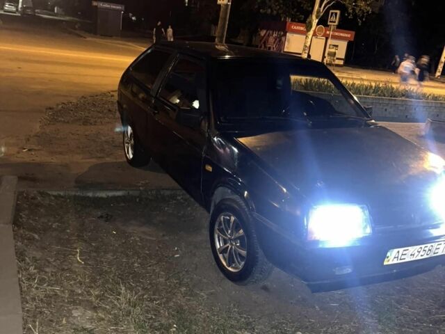 Черный ВАЗ 2108, объемом двигателя 2 л и пробегом 777 тыс. км за 521 $, фото 1 на Automoto.ua