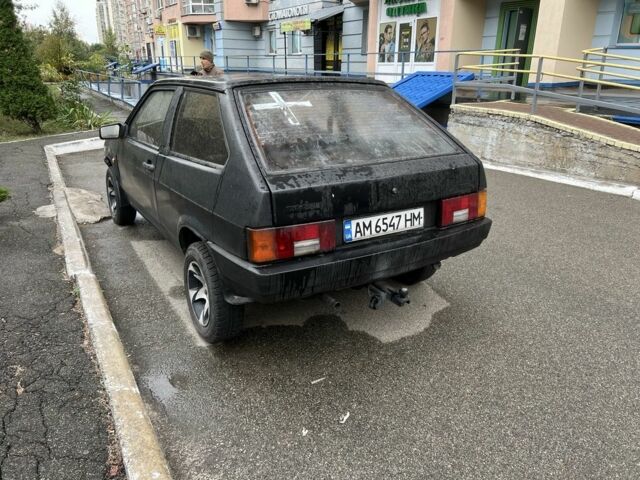 Чорний ВАЗ 2108, об'ємом двигуна 1.3 л та пробігом 80 тис. км за 1000 $, фото 1 на Automoto.ua