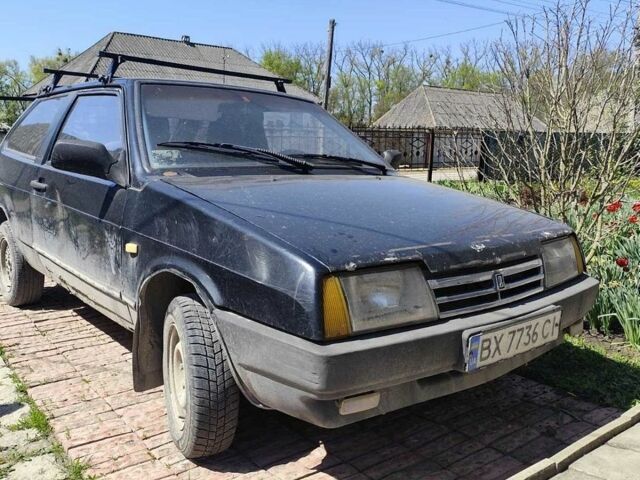 Черный ВАЗ 2108, объемом двигателя 1.29 л и пробегом 20 тыс. км за 700 $, фото 1 на Automoto.ua