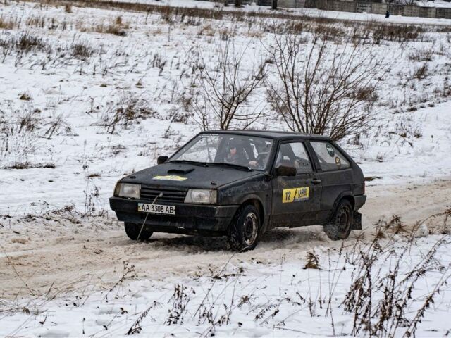 Черный ВАЗ 2108, объемом двигателя 1.6 л и пробегом 382 тыс. км за 2200 $, фото 1 на Automoto.ua