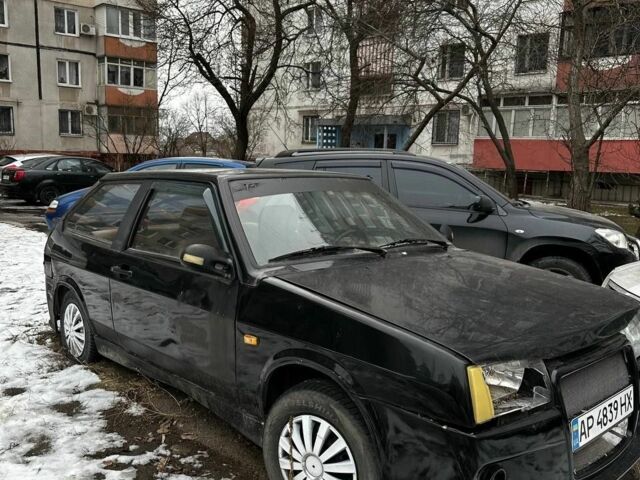 Черный ВАЗ 2108, объемом двигателя 1.3 л и пробегом 40 тыс. км за 550 $, фото 1 на Automoto.ua