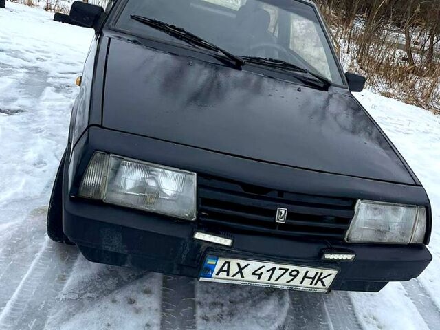 Черный ВАЗ 2108, объемом двигателя 1.3 л и пробегом 177 тыс. км за 1200 $, фото 1 на Automoto.ua