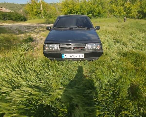 Черный ВАЗ 2108, объемом двигателя 1.3 л и пробегом 100 тыс. км за 650 $, фото 1 на Automoto.ua