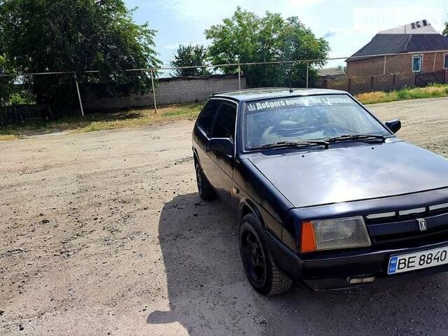 Черный ВАЗ 2108, объемом двигателя 1.1 л и пробегом 200 тыс. км за 850 $, фото 1 на Automoto.ua