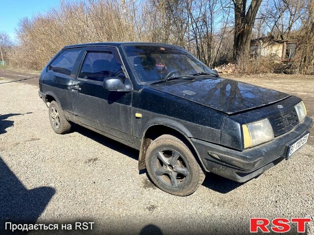 Чорний ВАЗ 2108, об'ємом двигуна 1.3 л та пробігом 158 тис. км за 500 $, фото 1 на Automoto.ua