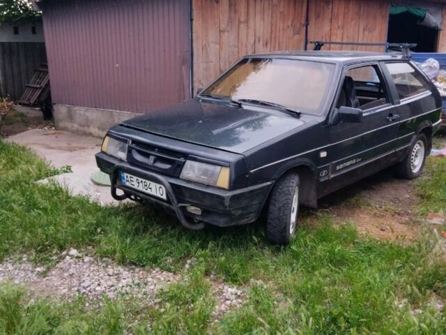 Черный ВАЗ 2108, объемом двигателя 1.3 л и пробегом 84 тыс. км за 1000 $, фото 1 на Automoto.ua