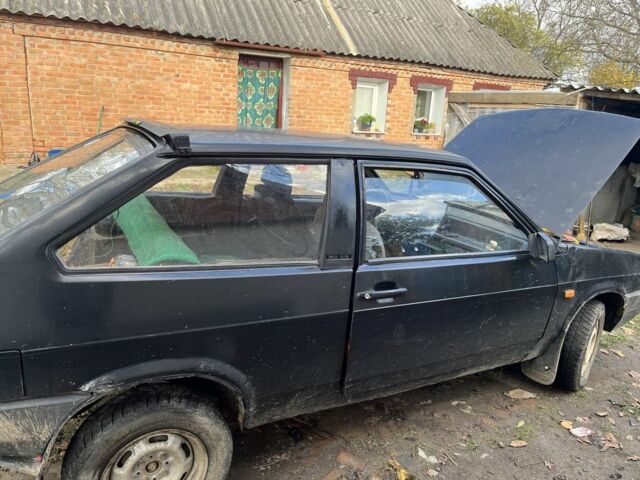 Чорний ВАЗ 2108, об'ємом двигуна 1.5 л та пробігом 3 тис. км за 600 $, фото 1 на Automoto.ua