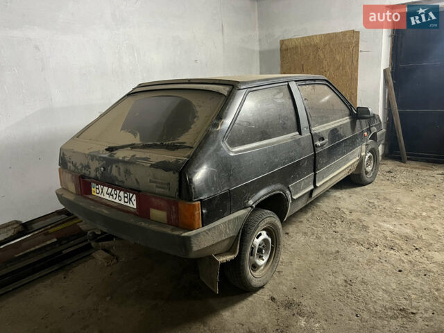 Черный ВАЗ 2108, объемом двигателя 1.5 л и пробегом 200 тыс. км за 300 $, фото 1 на Automoto.ua