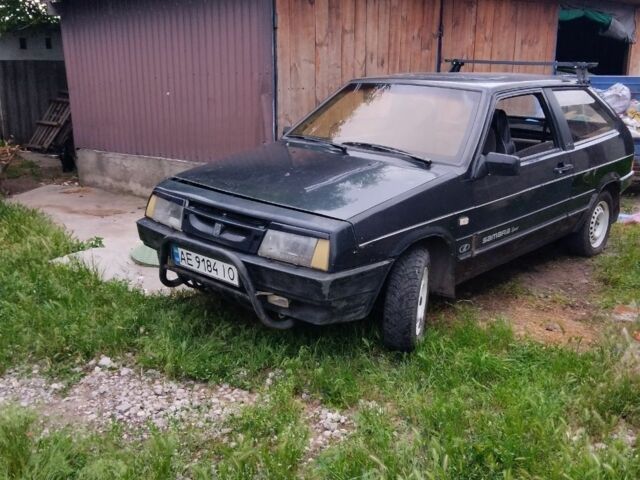 Черный ВАЗ 2108, объемом двигателя 1.3 л и пробегом 84 тыс. км за 1000 $, фото 1 на Automoto.ua