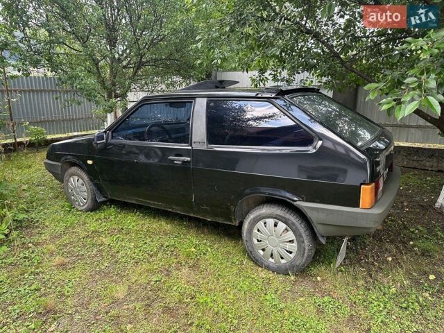 Черный ВАЗ 2108, объемом двигателя 1.3 л и пробегом 167 тыс. км за 650 $, фото 1 на Automoto.ua