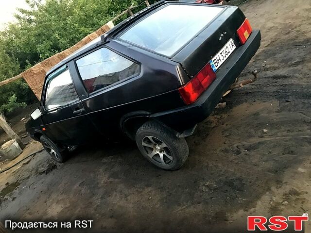 Черный ВАЗ 2108, объемом двигателя 1.5 л и пробегом 120 тыс. км за 700 $, фото 1 на Automoto.ua