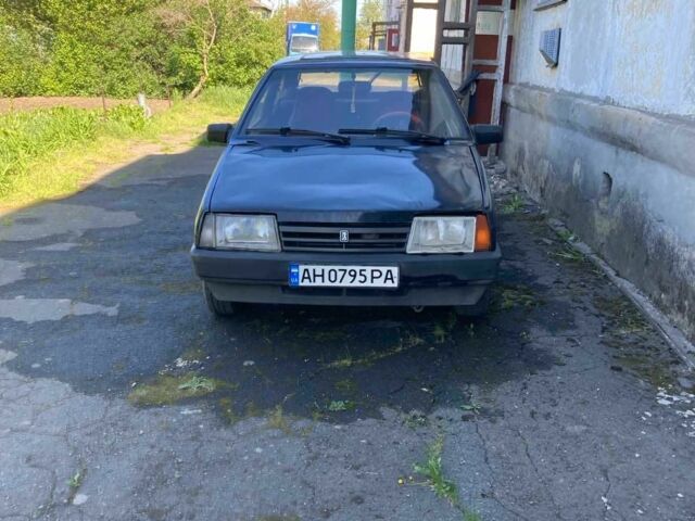 Черный ВАЗ 2108, объемом двигателя 1.5 л и пробегом 199 тыс. км за 692 $, фото 1 на Automoto.ua