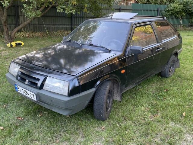 Черный ВАЗ 2108, объемом двигателя 1.5 л и пробегом 60 тыс. км за 603 $, фото 1 на Automoto.ua