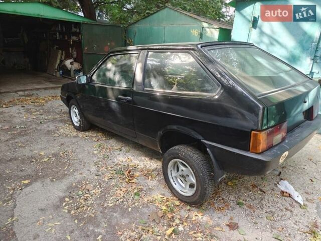 Черный ВАЗ 2108, объемом двигателя 1.5 л и пробегом 88 тыс. км за 1900 $, фото 1 на Automoto.ua