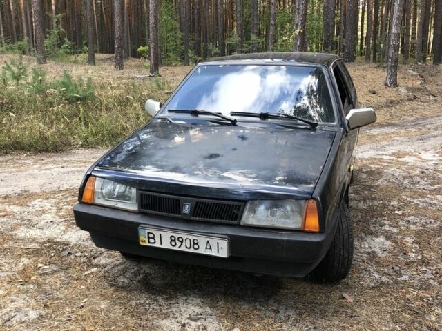 Черный ВАЗ 2108, объемом двигателя 1.3 л и пробегом 75 тыс. км за 1199 $, фото 1 на Automoto.ua