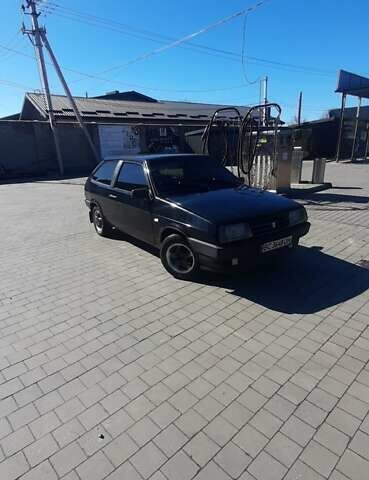 Черный ВАЗ 2108, объемом двигателя 1.3 л и пробегом 1 тыс. км за 900 $, фото 1 на Automoto.ua